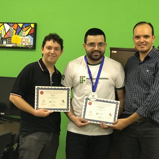 #11049 Estudante do IF de Tianguá ganha prêmio de computação