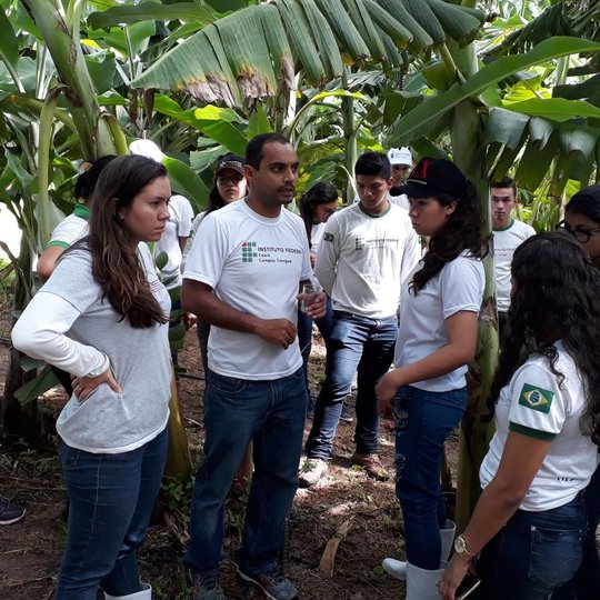 #11449 Estudantes visitam perímetro irrigado de frutas