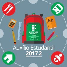 #1153 Divulgado Edital de auxílio estudantil para 2017.2