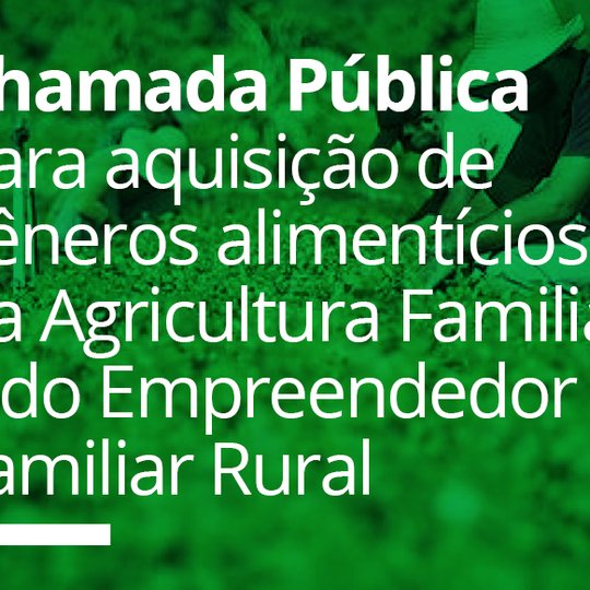 #1180 IFCE realiza chamada pública para aquisição de alimentos