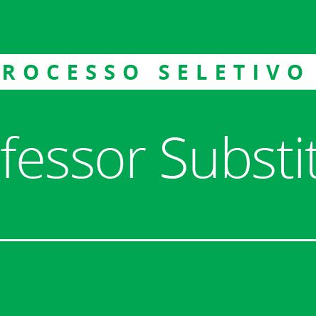 #1204 Morada Nova seleciona professor substituto