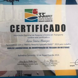#1219 Prêmio ANPET para aluna do IFCE de Morada Nova