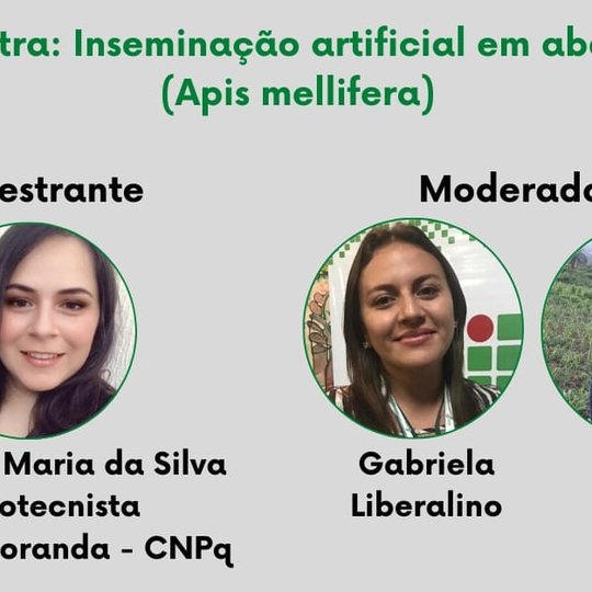 #13837 IFCE no Campo debate inseminação artificial de abelhas