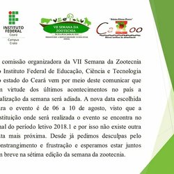 #14041 Eventos dos cursos são adiados