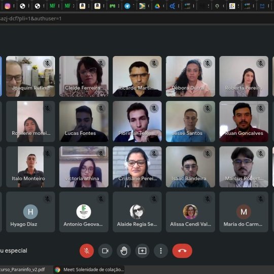 #14057 Colação online outorga grau a novos bachareis e bacharelas