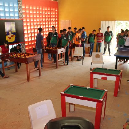 #14257 Crato inaugura sala de jogos no campus