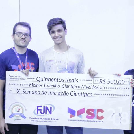 #14284 Estudante ganha prêmio em evento científico