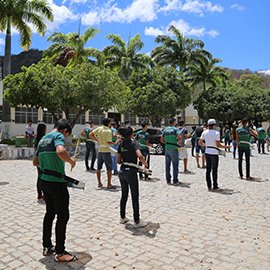 #14597 Banda marcial do campus desfila no 7 de setembro