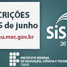 #15040 Canindé abre 135 vagas no Sisu 2018.2