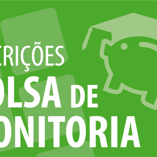 #15569 Edital de monitoria oferta 6 vagas