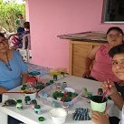 #1565 Crianças e idosos participam de oficina de pintura