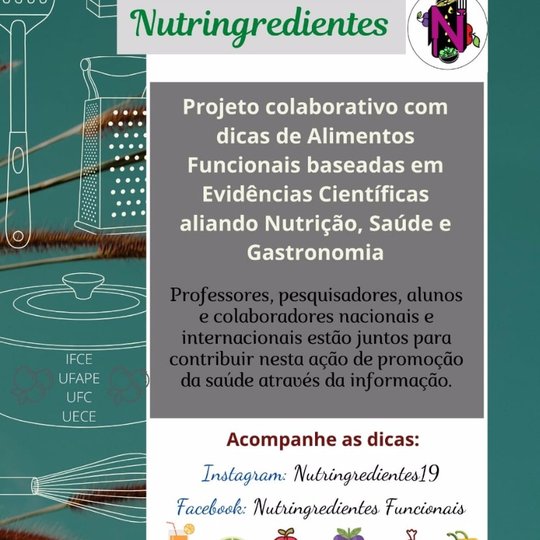 #15834 IFCE lança projeto "Nutringredientes" com foco em alimentos funcionais