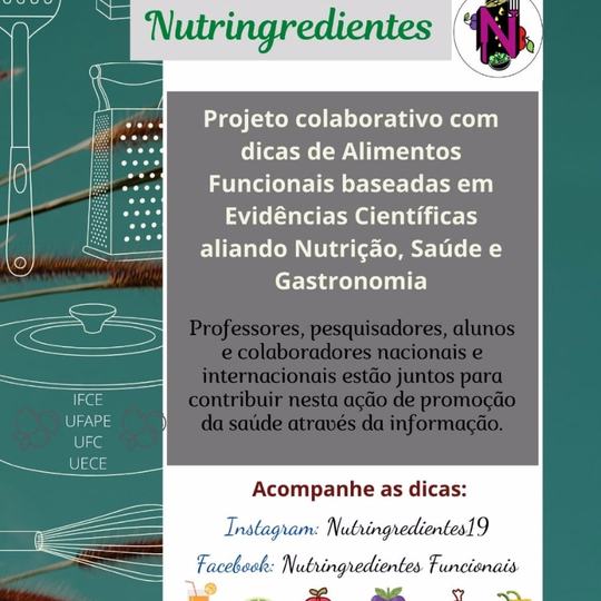 #15834 IFCE lança projeto "Nutringredientes" com foco em alimentos funcionais