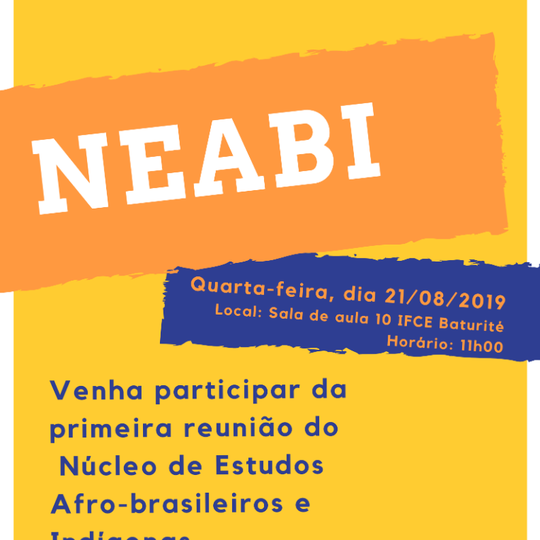 #15860 Campus Baturité retoma atividades do Neabi