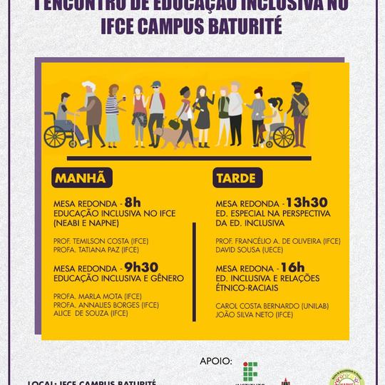 #15883 Baturité promove I Encontro de Educação Inclusiva
