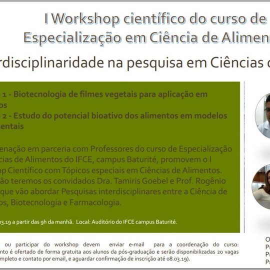#15943 Baturité promove workshop sobre Ciências de Alimentos