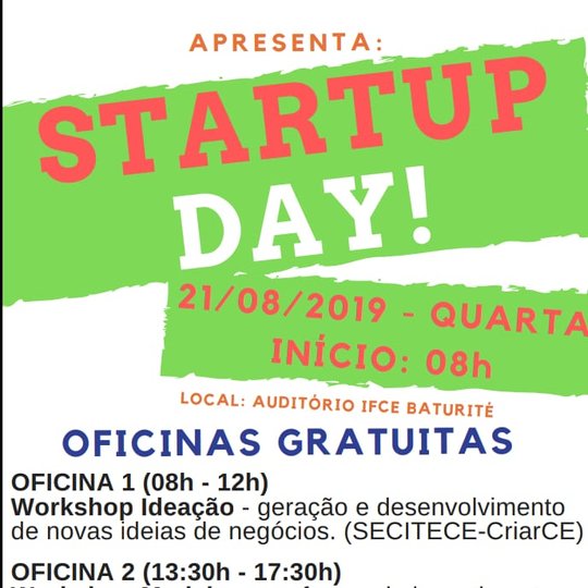 #15959 Campus Baturité promove Startup Day