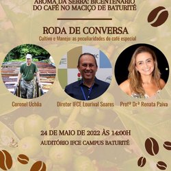 #16174 Campus Baturité promove eventos em alusão ao Dia Nacional do Café
