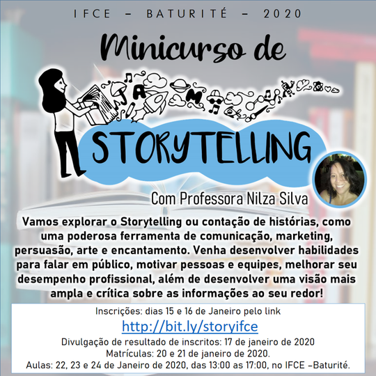#16268 Campus Baturité inscreve para curso de Storytelling