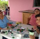 #17438 Crianças e idosos participam de oficina de pintura