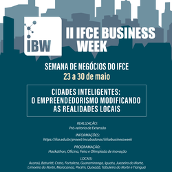 #17517 Campus Tianguá promoverá Semana de Negócios IFCE