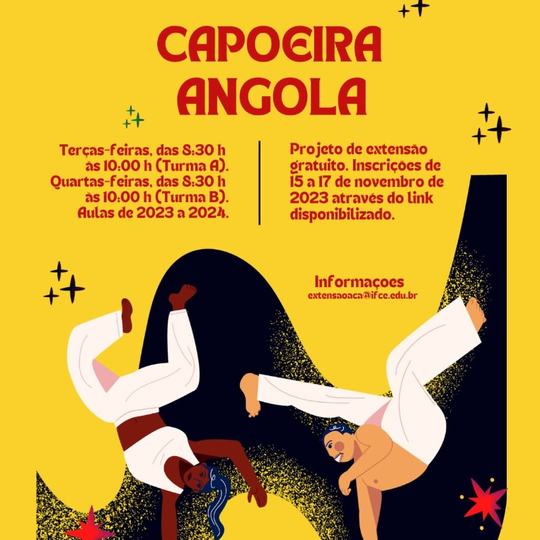 #17696 Campus de Acaraú inscreverá em curso de extensão de Capoeira Angola