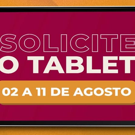 #18246 Aracati abre inscrições para concessão de tablets