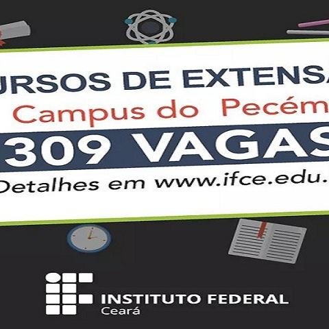 #18619 Pecém tem vagas em cursos técnicos e de extensão