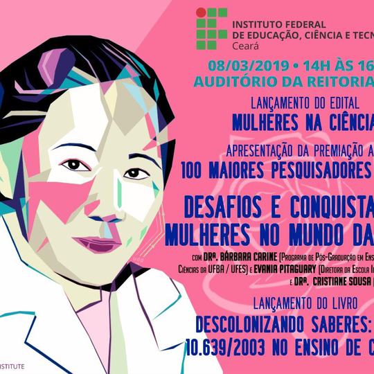 #19413 IFCE realiza série de ações em homenagem às mulheres