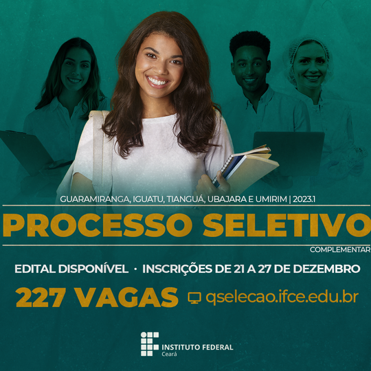 #19466 Inscrições abertas para seleção com 227 vagas