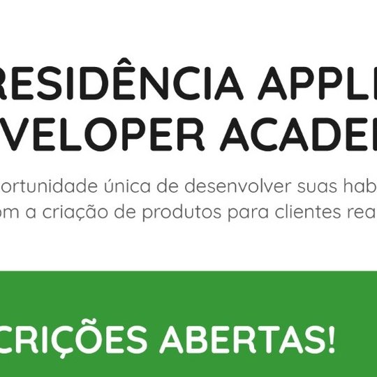 #19722 IFCE seleciona residentes para Apple Developer Academy