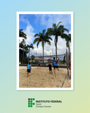 Equipe masculina - Desafio de vôlei de areia