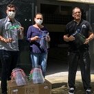 #2017 Egresso de Acaraú doa protetores faciais ao Município