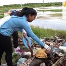 #2047 Time Enactus Acaraú realiza mutirão de limpeza em Curral Velho