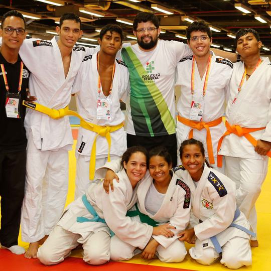 #20781 IFCE conquista oito medalhas no Judô