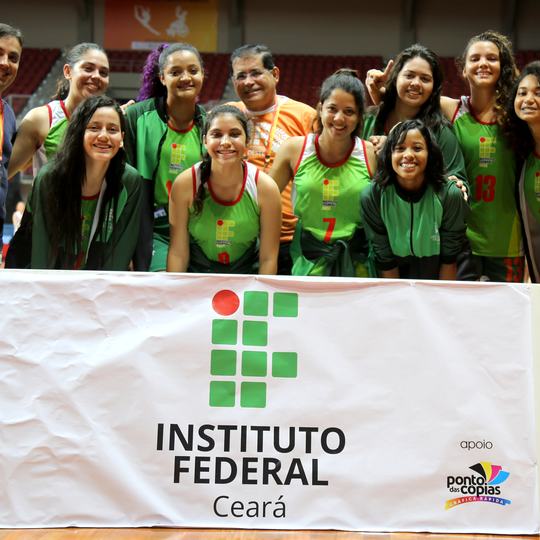 #20809 Basquete feminino do IFCE é ouro
