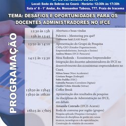 #20844 Docentes de Administração promovem encontro