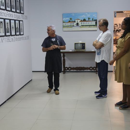 #21200 Docentes do Rio Grande do Sul e de São Paulo visitam o Memorial do IFCE