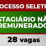 #2310 Cedro inscreve para estágio não remunerado