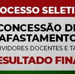 #2353 Resultado final do edital de afastamento em Cedro