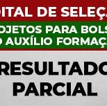 #2398 Seleção de projetos divulga resultado parcial em Cedro