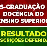 #2550 Sai lista de inscrições deferidas de Especialização em Cedro