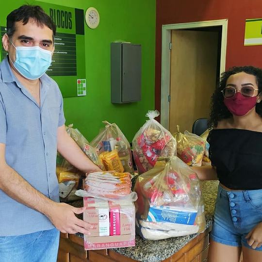 #2780 IFCE Cedro Solidário entrega cestas de alimentos