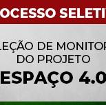 #2822 Cedro inscreve para monitoria de espaço 4.0