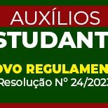 #3059 Novo Regulamento dos Auxílios Estudantis