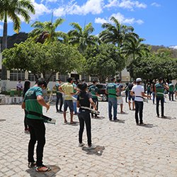 #3160 Banda marcial do campus desfila no 7 de setembro