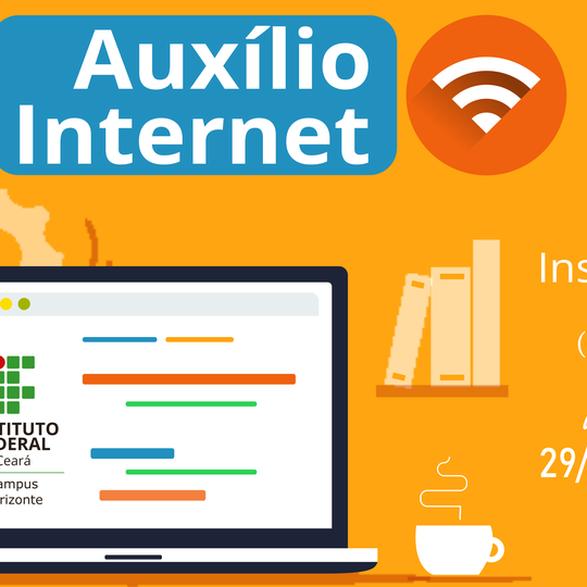 #3332 Horizonte divulga o edital de Auxílio Internet