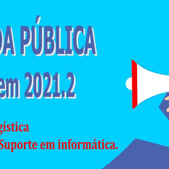 #3419 Edital de Chamada Pública para ingresso no período letivo 2021.2