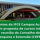 #3884 Docentes defendem implantação de cursos técnicos integrados para Acaraú