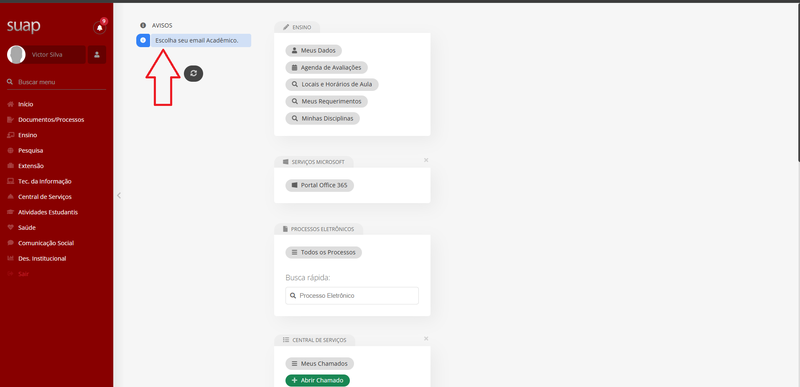 Escolha Seu E-mail Acadêmico